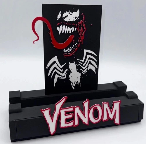 Venom Marvel Comic Book Display Stand for Graded CGC, CBCS & Non-Graded Comics