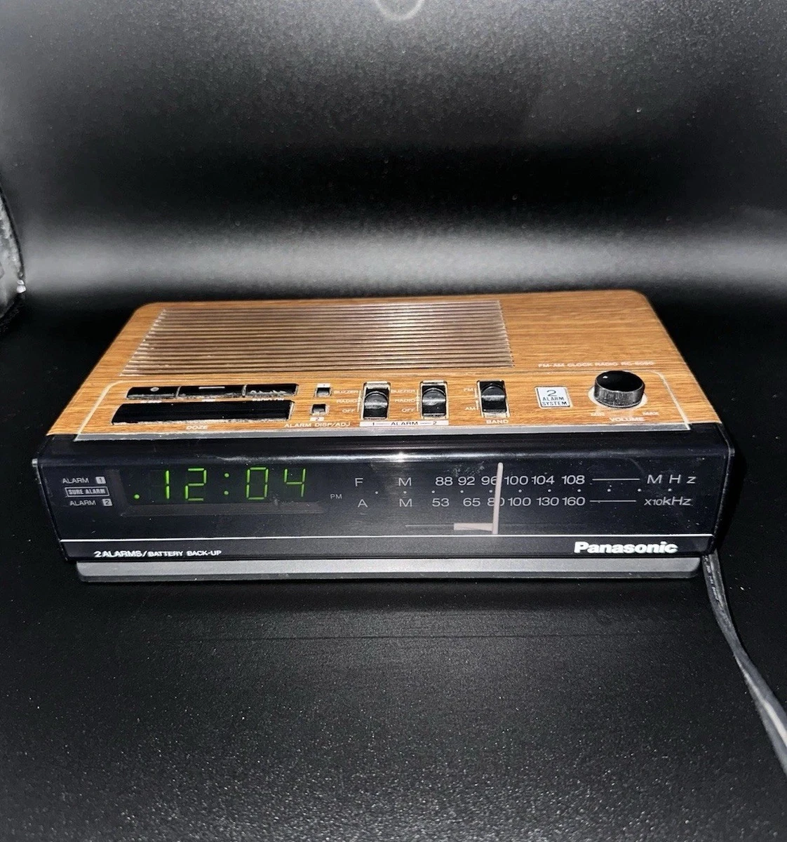 25+ Vintage Panasonic Am Fm Radio In Collectible Alarm Clocks