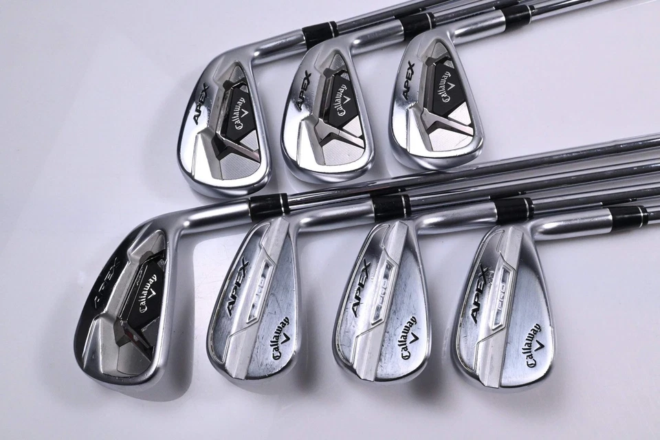 Callaway Apex 21 / Apex Pro Combo Irons / 4-PW / Stiff Flex Elevate ETS 115 - Image 2 of 4