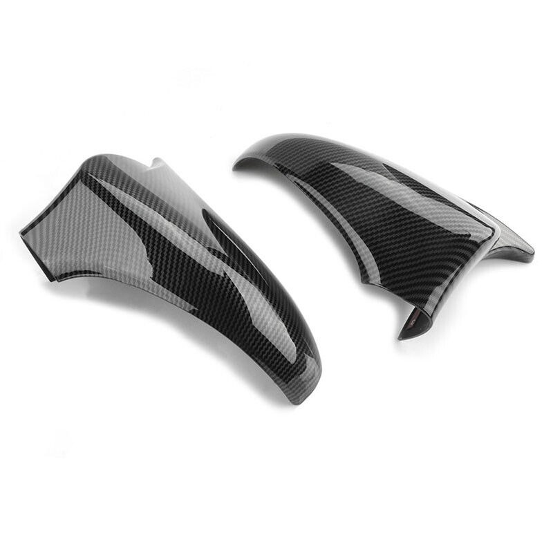 PAIR For LEXUS IS200 300 350 2013-2020 M HORN CARBON FIBER SIDE MIRROR COVER CAP