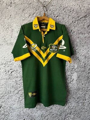 【レア】Australia rugby kangaroosラガーシャツ Vintage Australia Rugby League Kangaroos Jersey Classic