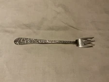 Vintage 1932 Alvin USA Bridal Bouquet Sterling Silver Oyster fork Mono VG cond