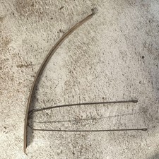 garde boue avant bois vélo collection eroica old bike bici