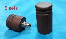 5 Set 3/8-10 Wood Joint Protector for Pool Cue New