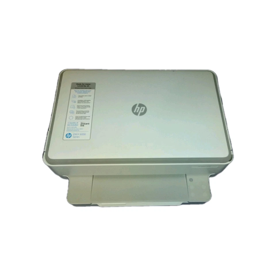 HP ENVY 6032 Multifunktions-Farbtintenstrahldrucker *Scannerglas gebrochen* - Bild 2 von 4