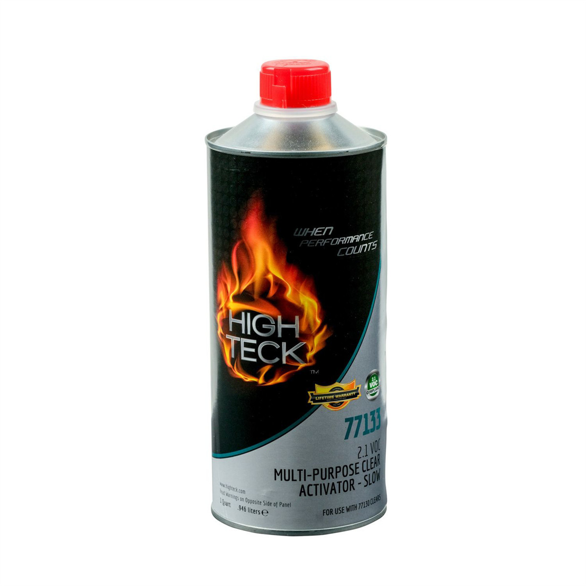 High Teck Products 77133-4 Slow Activator, 1 qt, Fluid, Use With: 77130 2.1 VOC