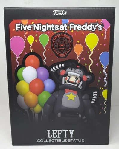 Five Nights at Freddy's Lefty Vinyl Statue New In Opened Box!