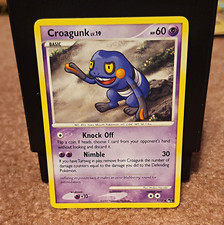 Nintendo Pokemon Croagunk POP Series 9 7/17 Common English Unlimited 60 HP