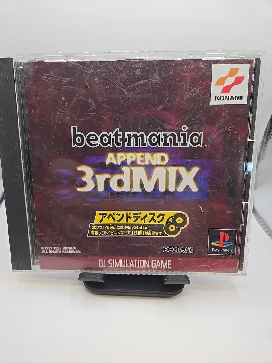 Beatmania Sur PS1 – Konami 1ère Édition – Jeu Complet (Boîte + Notice) – PAL