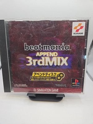 KONAMI - 【PSソフト】Beatmaniaアペンド3rdミックス beatmania Append 3rd Mix Sony PlayStation PS1 Japan Import US