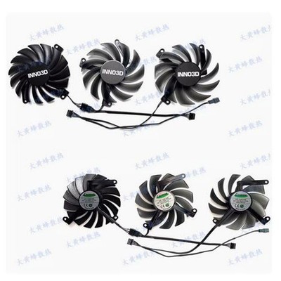 Graphics Card Fan CF-12910S/CF-12915S For INNO3D RTX4070 4070ti X3 Sunday Night