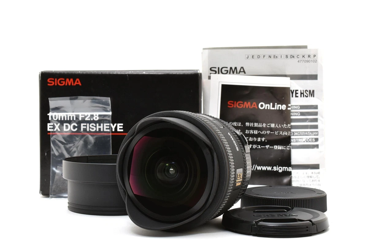 Sigma Fisheye Camera Lenses 10mm Focal for sale | eBay