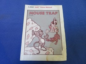 Choplifter,Food Fight/Mouse Trap,Pheonix (Atari 2600/7800) 5 Pins & Manuals ONLY