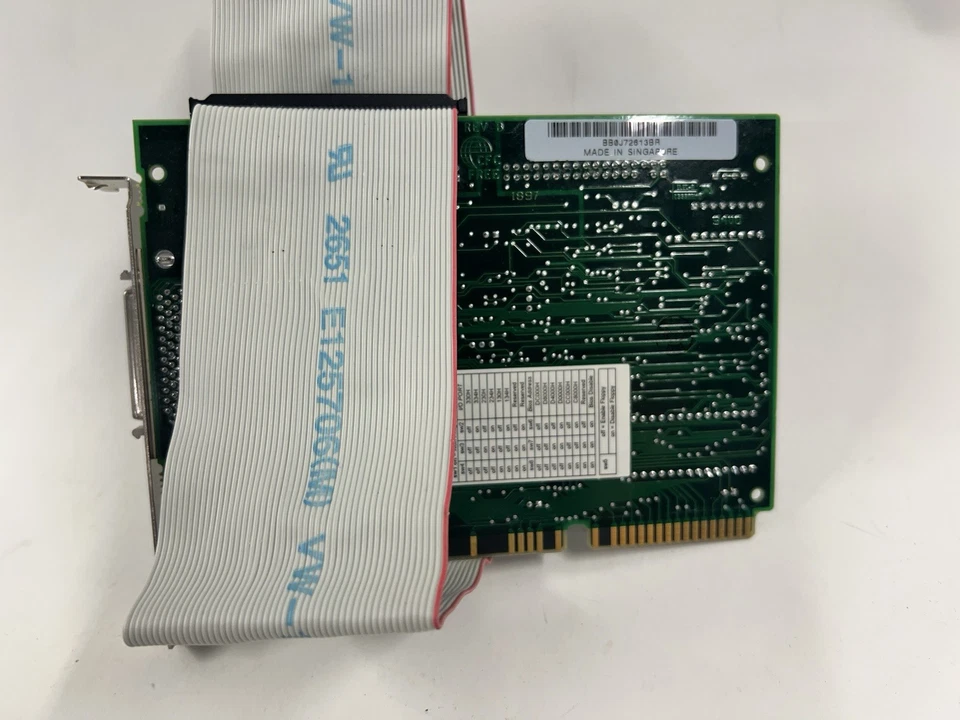 Винтажная карта контроллера BusLogic ISA SCSI BT545C стиль с кабелями - Изображение 2 из 4