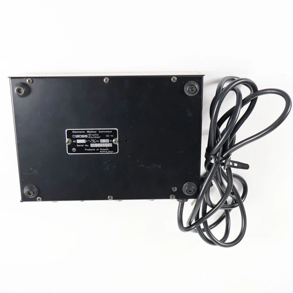 Boss GE-10 Graphic Equalizer 1977 Japan Working Early Eddie Van Halen w/box - Image 4 of 4