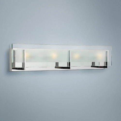 Hinkley Latitude 26" Wide Chrome Bath Light - Picture 1 of 10