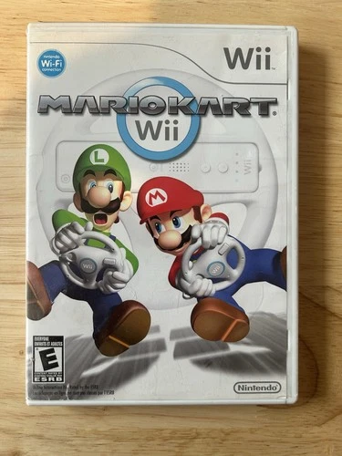 New ListingNintendo Mario Kart Wii (Nintendo, 2008) W/Manual