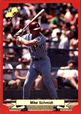Mike Schmidt 1988 Classic Red #167 Phillies FREE SHIPPING AutographDen