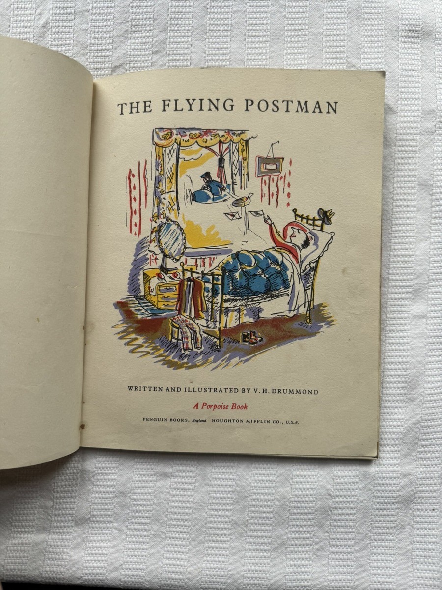Porpoise Books The Flying Postman by V H Drummond 1st HB Ed | eBay UK
