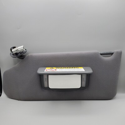 2000-2003 Acura TL Sun Visor Gray Driver Side OEM Vanity Light Sun Shade