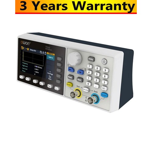 OWON DGE2035 Generatore di forme d'onda 35 MHz 125MSa/s Generatore di funzioni a 2 canali - Foto 5 di 6