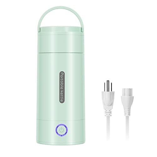 Portable Travel Electric Kettle, 300ml Small Electric Tea Kettle, Mini Portable-image