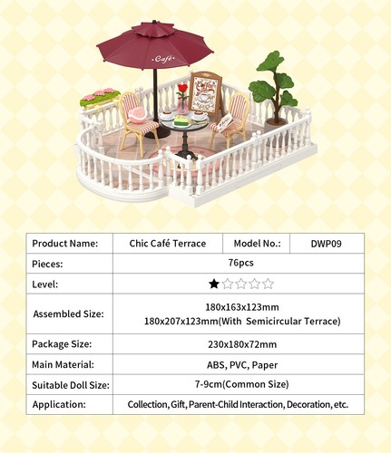 Rolife Super Creator LED 1:24 Miniature Dollhouse Plastic Building Teens Gift - Picture 81 of 98