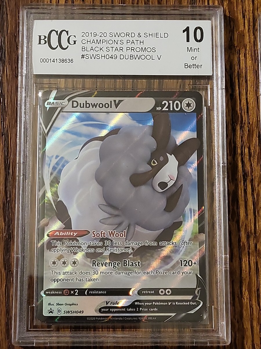 BCCG 10 Dubwool V Black Star Promo Champions Path