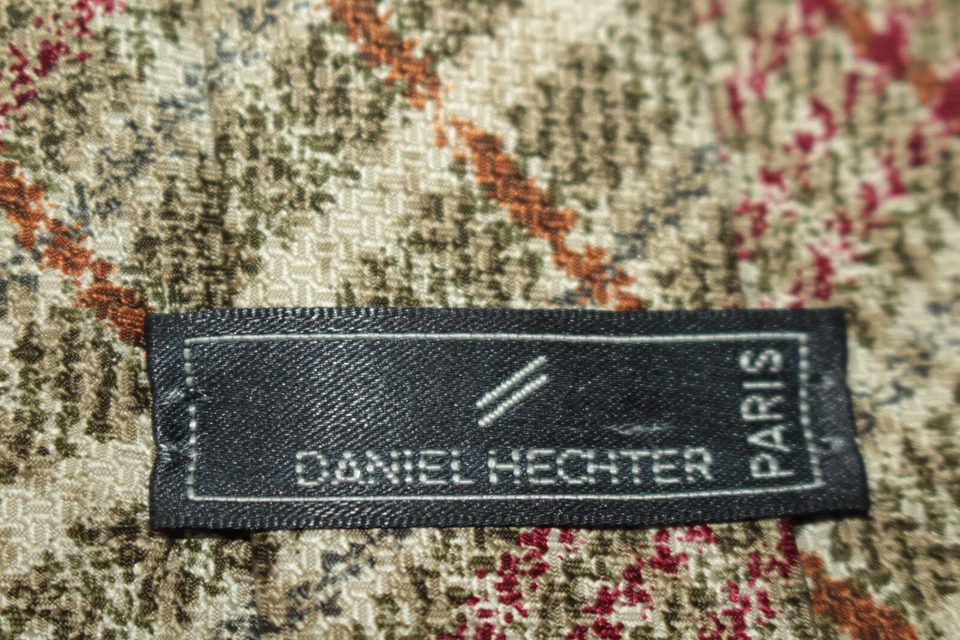 Corbata de seda DANIEL HECHTER hecha en Italia F3 Foto 4 de 4