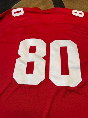 ADIDAS NEBRASKA CORNHUSKERS HUSKERS FOOTBALL #80 JERSEY MENS SZ 3XL - Picture 5 of 9