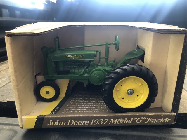 Early 1990 S Ertl John Deere 1937 Model G Tractor 548 Do For Sale Online Ebay