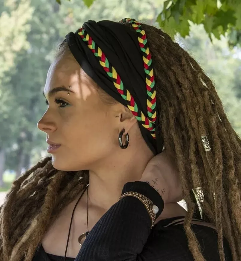 Nike headband top for dreads