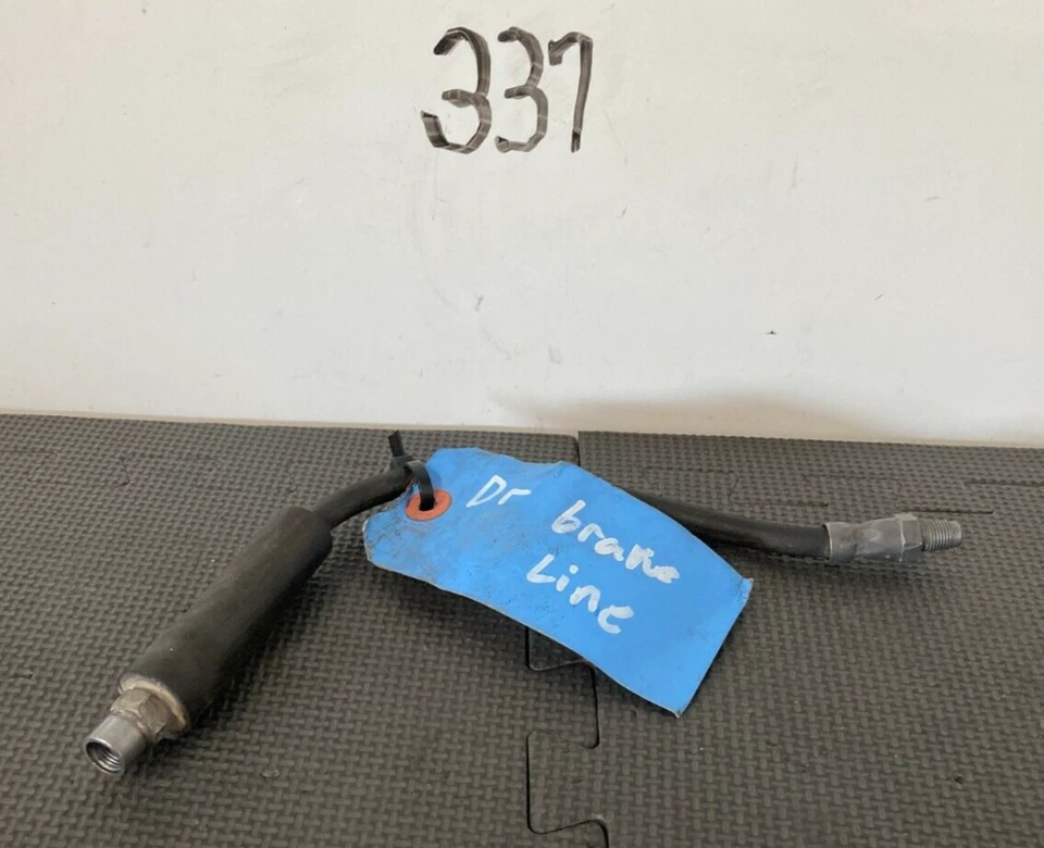 Tubo de manguera de freno trasero izquierdo conductor BMW 535i 08-10 OEM Foto 2 de 4