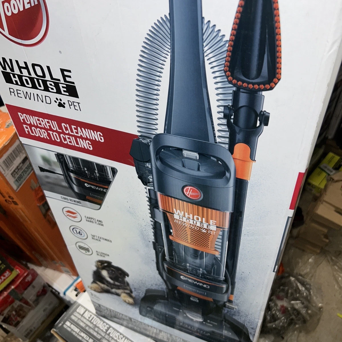 Hoover Whole House Rewind Pet UH71255V Vacuum Cleaner HEPA Filter