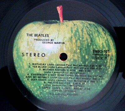 BEATLES WHITE ALBUM - SWBO 101, Apple Records(A1895548)SCRANTON