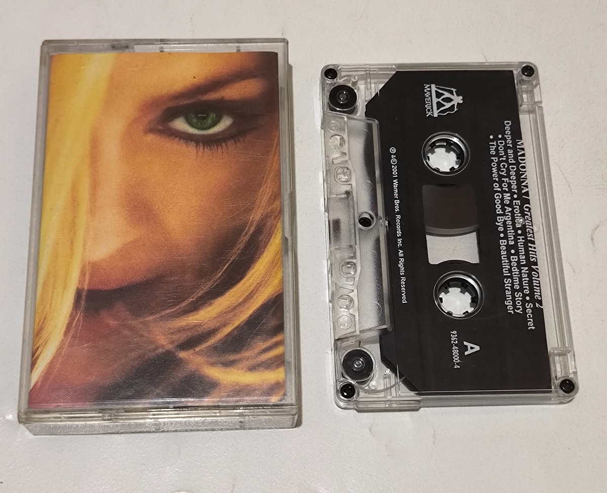DT madonna – Greatest hits ghv2 - original indonesia tapes