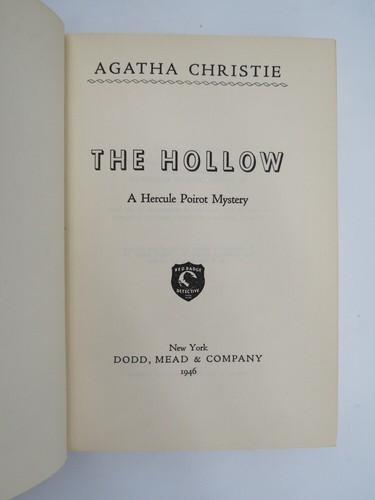 THE HOLLOW; von Christie, Agatha 1946 Amerikanische Erstausgabe Erstdruck - Bild 4 von 5