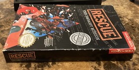 Rescue The Embassy Mission NES Game Original Box No Manual