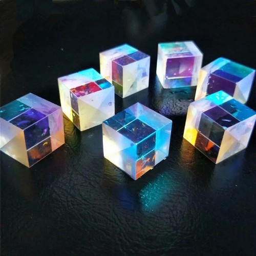 8 PCS 2.2X2.2X2.15cm Defective Cross Dichroic X-Cube Prism RGB Combiner Splitter - Picture 13 of 13