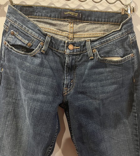 Levi’s 524 Too Superflow Jeans Size 11M Dark Wash Denim 30x27 Swift Shipping - Picture 8 of 9