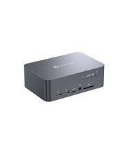 AV Access Dual Monitor KVM Switch Docking for Laptop Desktop - Type C Charg...