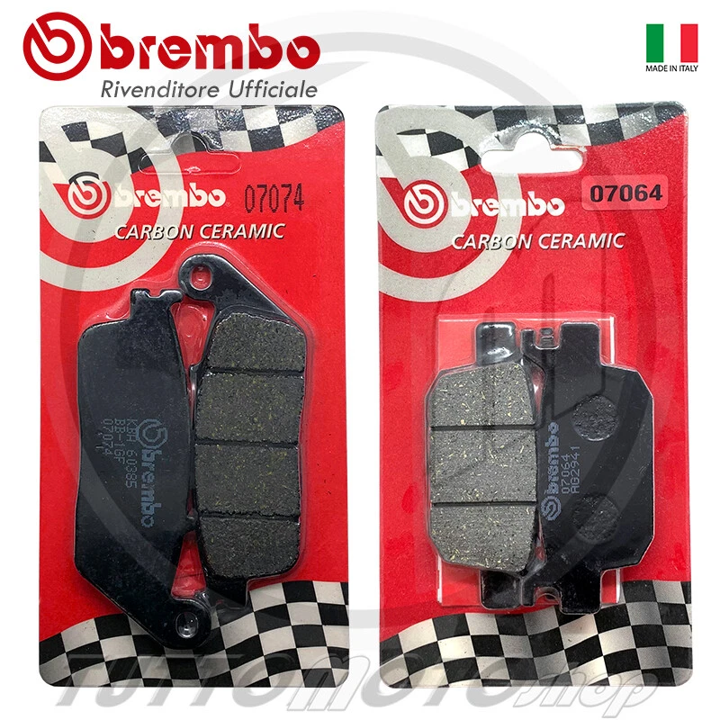 Pastiglie freno HONDA SH 125-150 2020 2021 2022 / Kit BREMBO carbon ant. + post.