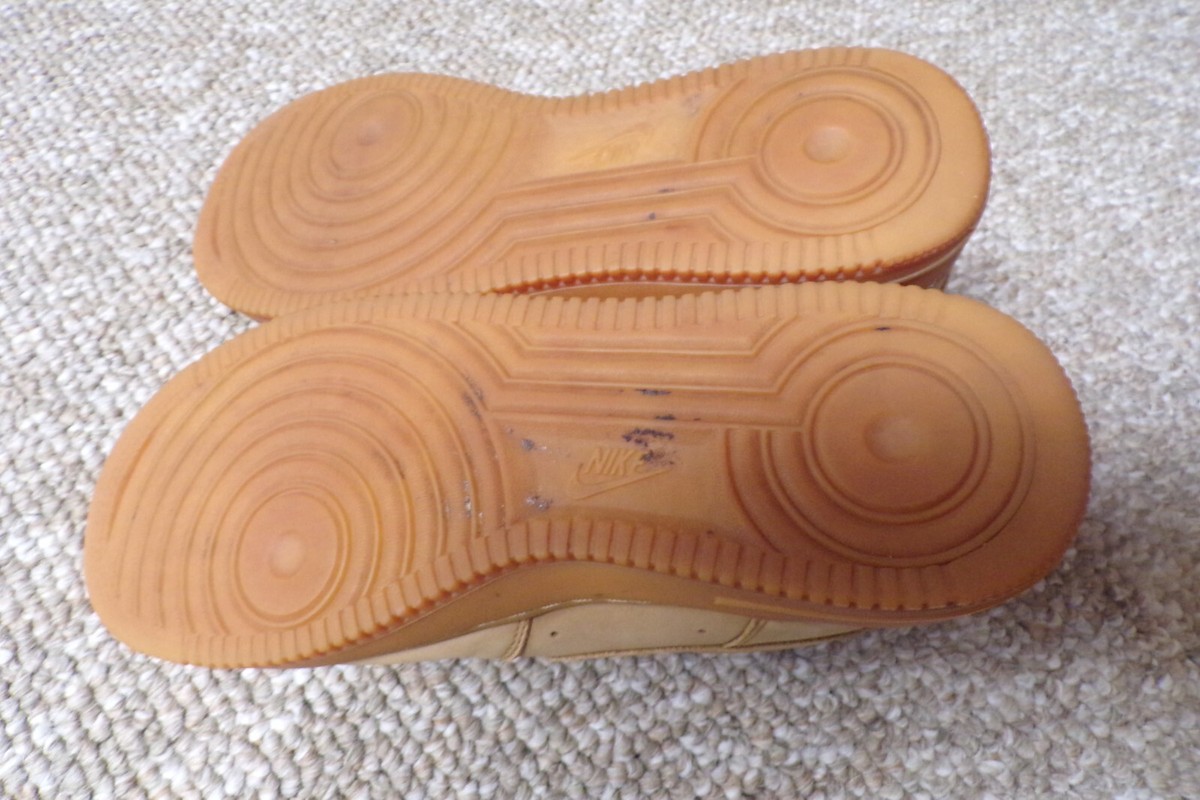 Men's Size 9.5 US Nike Air Force 1 Outdoor Flax 2018 Low Sneakers