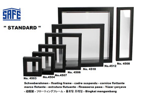 Floating Frame Minifigures Lego SAFE 4508 Dimensions Internal 265x60 External 295x95x35mm