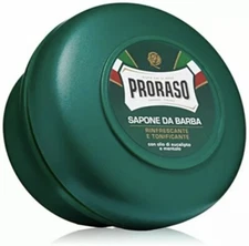 Proraso Shaving Soap in a Bowl Mug with Eucalyptus Oil Menthol 5.2 oz