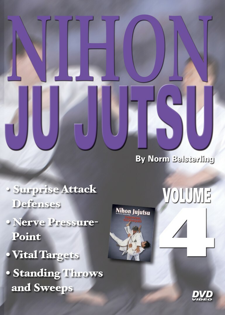 5 DVD SET Nihon Ju Jutsu - Norm Belsterling locks