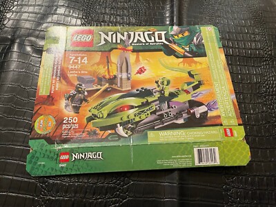 LEGO NINJAGO #9447 LASHA BITE CYCLE (Box Only) S22 | eBay