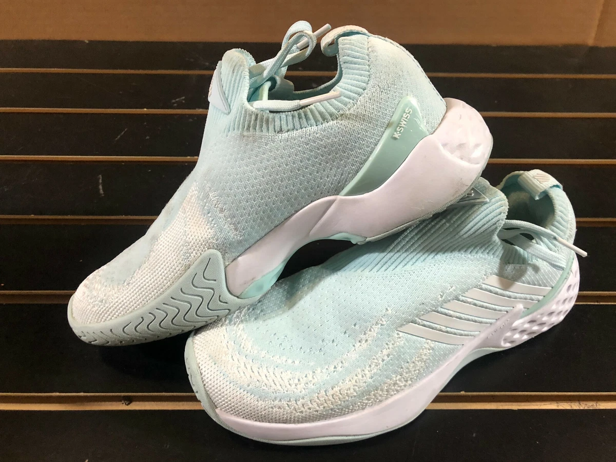 Women s K Swiss Aero Knit Used Tennis Shoes Size 6 eBay