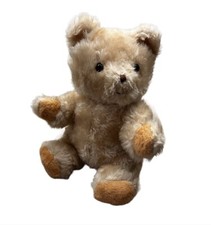 Vintage Eden Teddy Bear 14 Inch Sewn In Columbia Classic Tan
