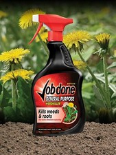 Job Done General Purpose Weed Killer 1L Kills Weeds & Roots Easy & Ready To Use 9.25 per litre